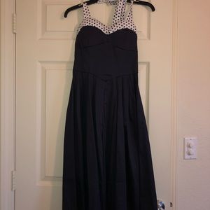 50s style halter dress